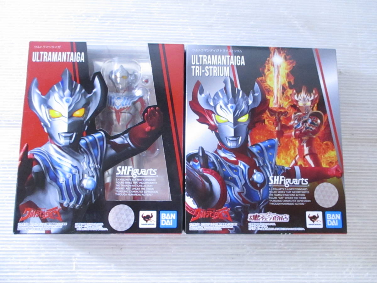 送60】1円～ PB限定 S.H.Figuarts ウルトラマンタイガ トライ 