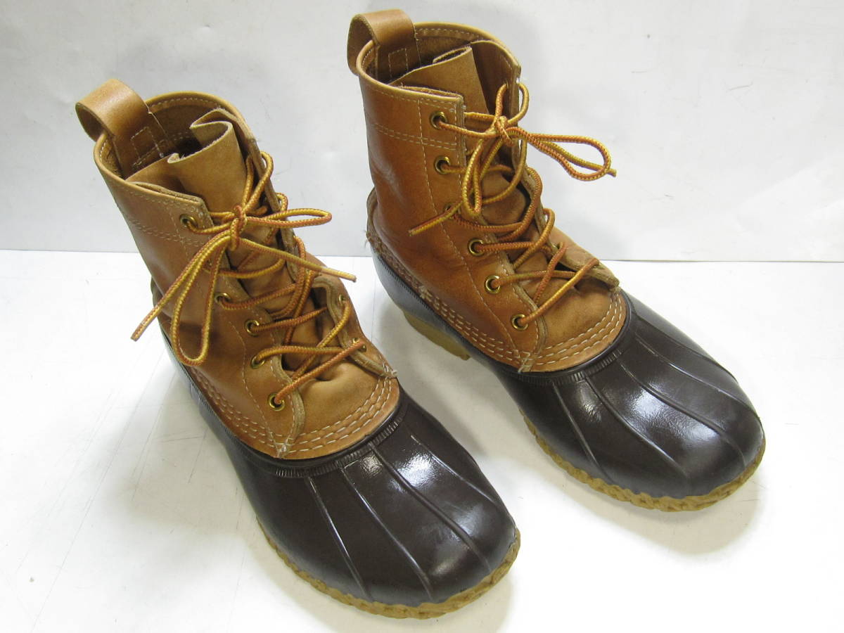 SALE，人気SALE 写真多数掲載 LLビーン ビーンブーツ 高さ:8インチ 6ホール L.L.Bean キャンプ 釣り アウトドア メインブーツ 注意 サイズ不詳(男性用)｜売買されたオークション情報、yahooの商品情報をアーカイ 男性用