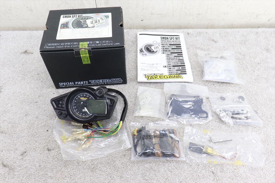 320571 SP武川 スーパーマルチDNメーターキット 未使用品 モンキー エイプ KSR110 Dトラッカー モタード スクーター