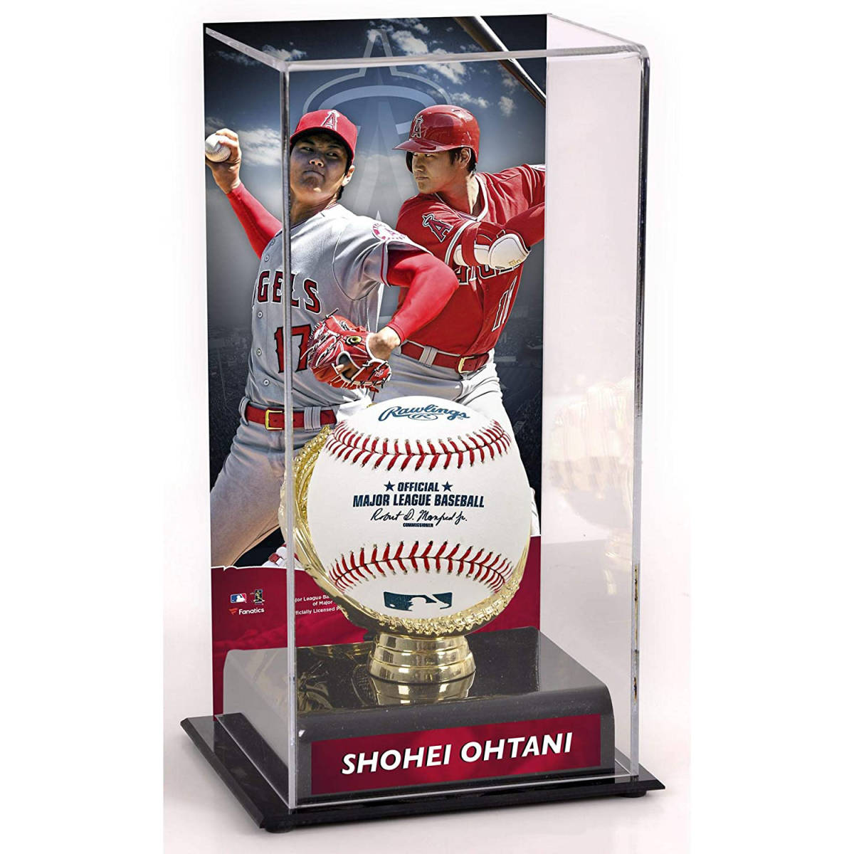 大人気，大得価】 MLB 公式球付 ☆ 大谷翔平 二刀流 ボール