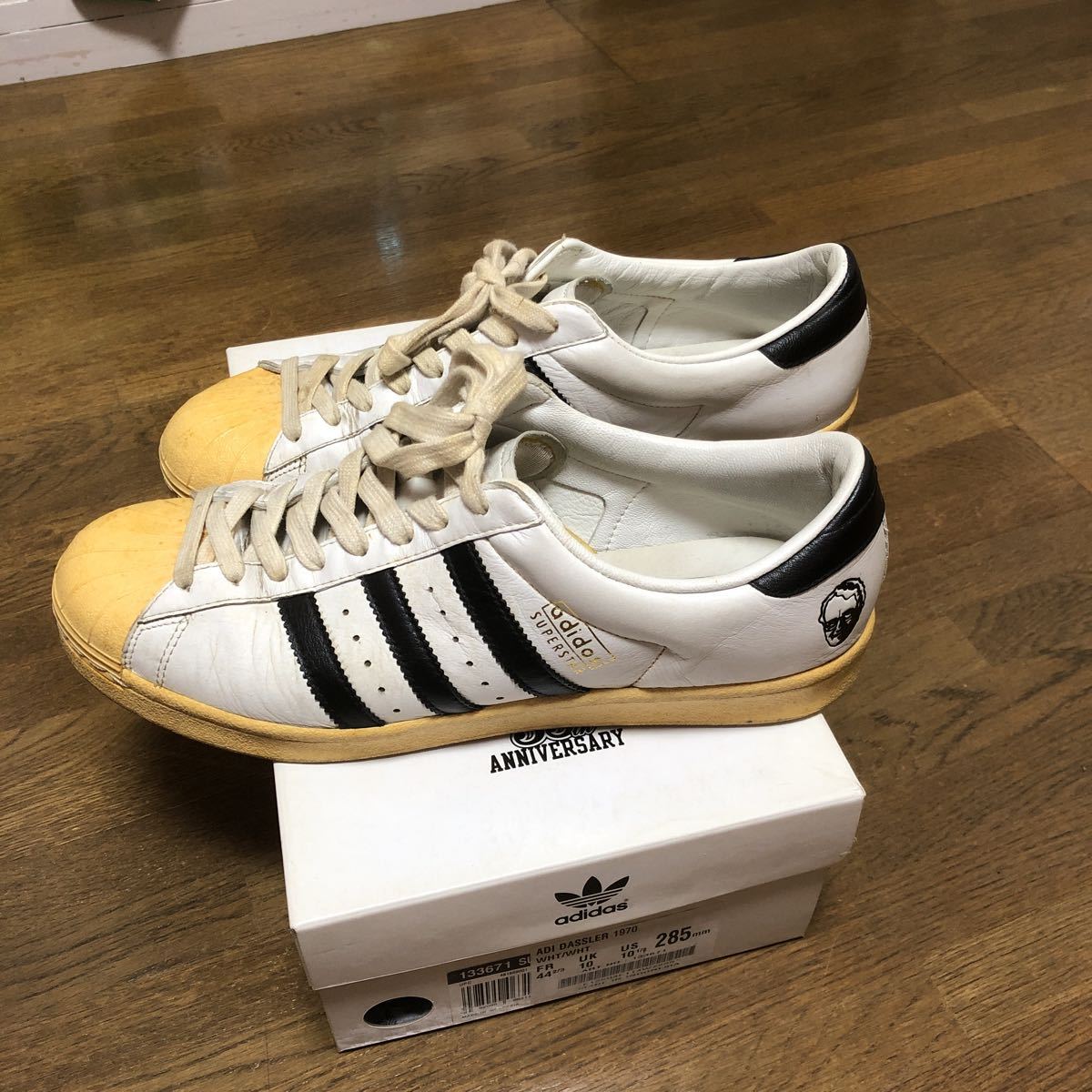 adidas アディダス superstar 35th adi dassler スーパースター アディダスラー 28.5㎝ 送料無料