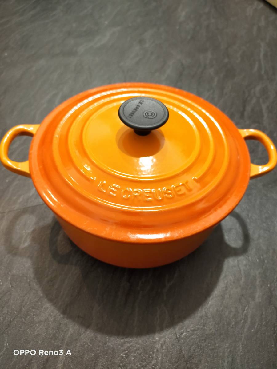 LE ル・クルーゼ ルクルーゼ 鍋 CREUSET 両手鍋 ココットロンド