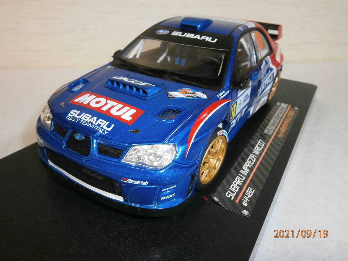 Subaru Impreza 1:18 Sun Star WRC - Diecast Model Car Sunstar 1⁄18