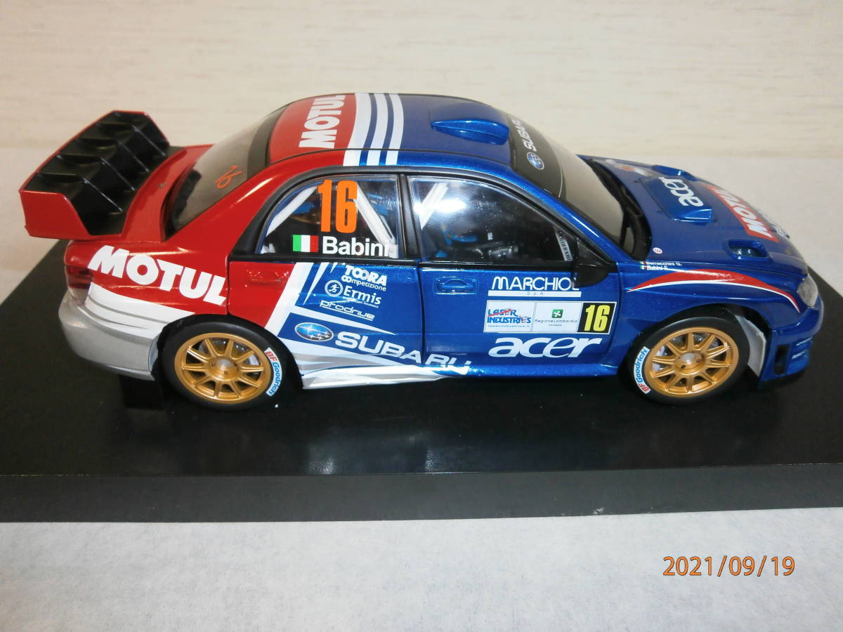 Subaru Impreza 1:18 Sun Star WRC - Diecast Model Car Sunstar 1⁄18