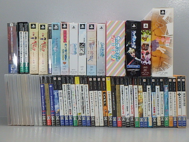 △ジャンク PSP ゲームソフト約40本まとめセット PlayStation Portable