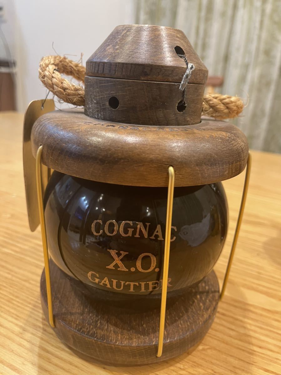 GAUTIER ゴーティエ ランタン型ボトル XO COGNAC コニャック