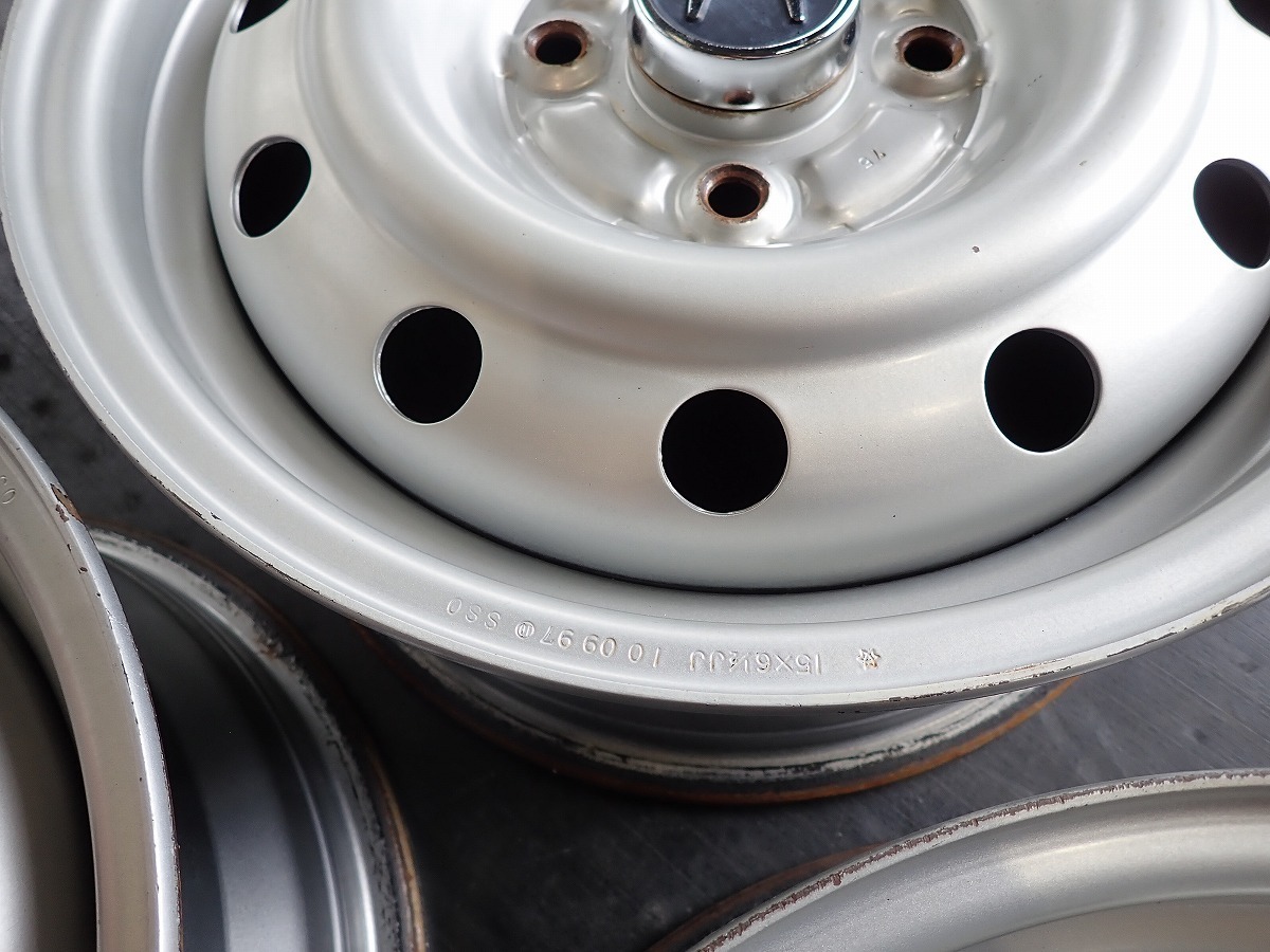 HI6507【送料無料15インチ】ホンダ純正スチールホイール 旧アコード 