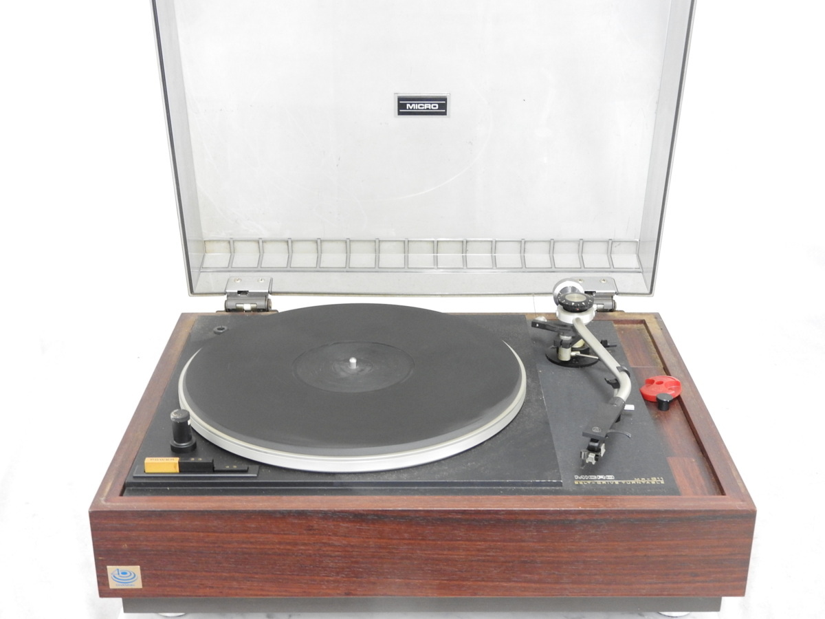 D】MICRO MR-611 レコードプレーヤー ターンテーブル マイクロ 3359039