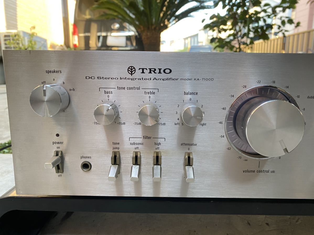 TRIO トリオ KA-7100D プリメインアンプ インテグレーテッド アンプ