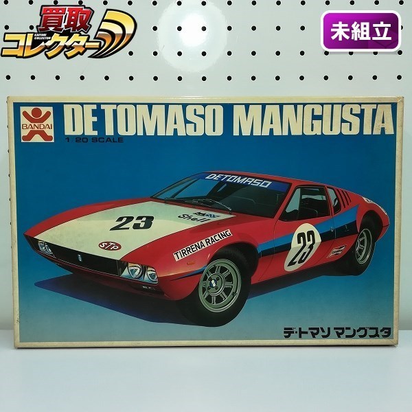 mL223b [未組立] 旧バンダイ 1/20 デトマソ マングスタ