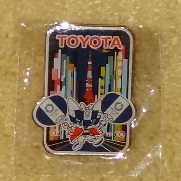 ピンバッジ 東京2020オリンピック - メルカリ TOYOTA 未使用 トヨタ