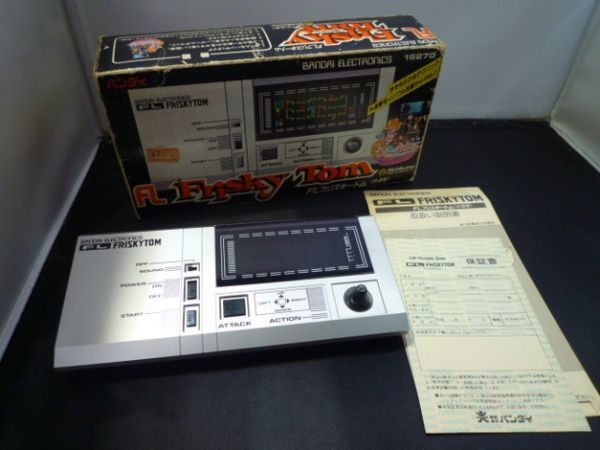 デッドストック バンダイ FLフリスキートム 水道管 LCD LSI ゲーム