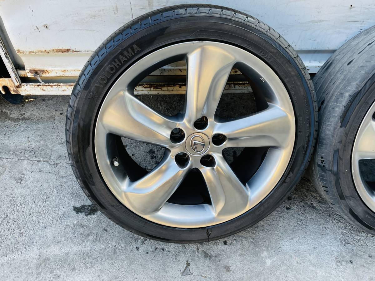 LEXUS レクサス GS460 GS 純正 18インチ 8J +45 PCD 114.3 アルミ 
