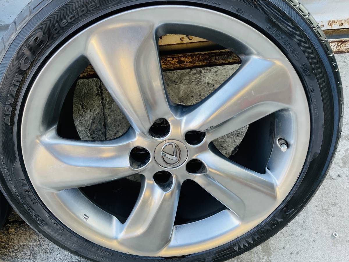 LEXUS レクサス GS460 GS 純正 18インチ 8J +45 PCD 114.3 アルミ 