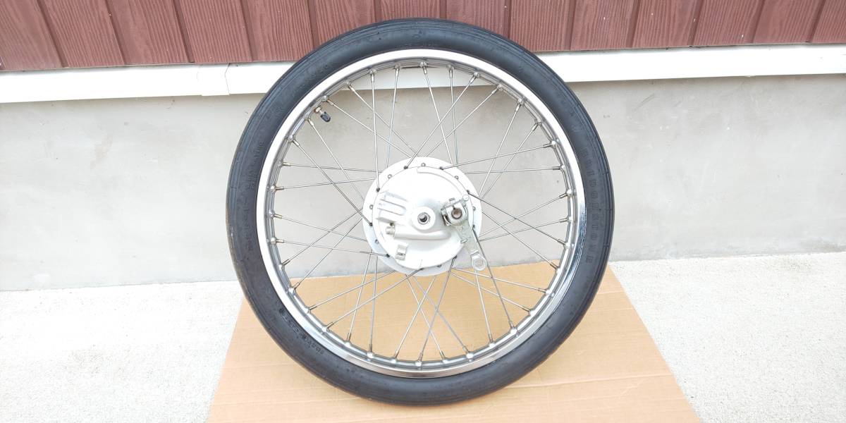12V スーパーカブ70 カスタム 純正 フロントホイール カスタム70 C70 C90 C50 スーパーカブ90 ホイール
