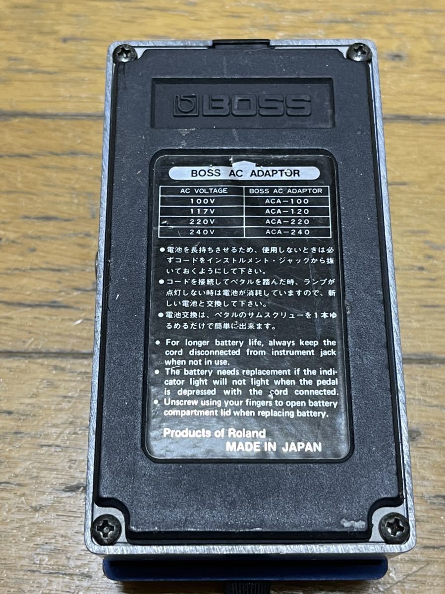 BOSS CS-2 compression sustainer コンプレッサー サスティナー 日本製