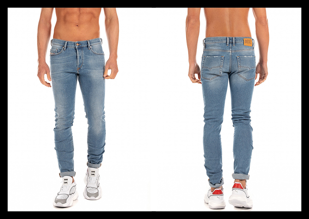 定価3.7万 ディーゼル DIESEL 男らしさと美脚を兼備 リアル 