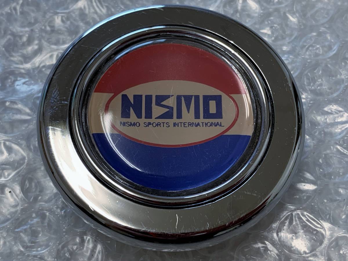NISMO 旧ロゴ ニスモ ホーンボタン 当時物 当時物 ホーンボタン ニスモ