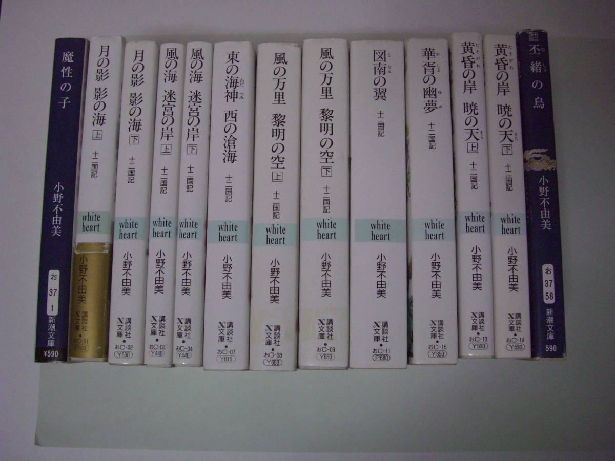十二国記 講談社X文庫＋新潮文庫（13冊）セット 小野不由美 カバー 