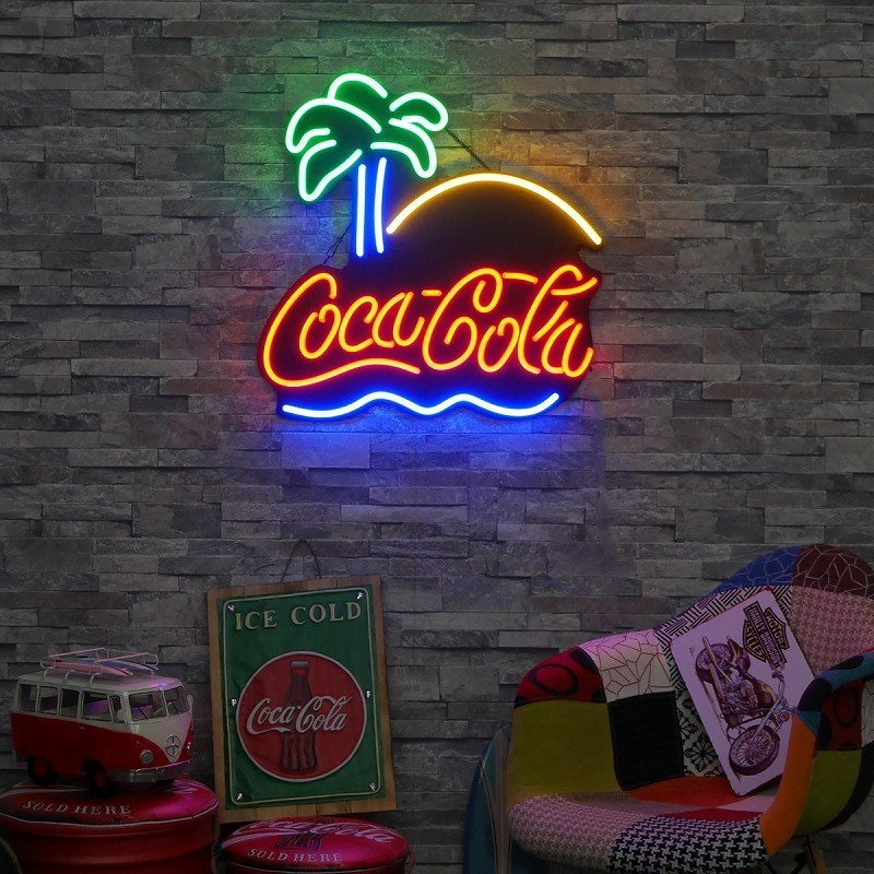 コカコーラ　ネオン　看板 コカコーラ ネオン コカ・コーラ 看板 ネオンサイン 照明 Coca-Cola