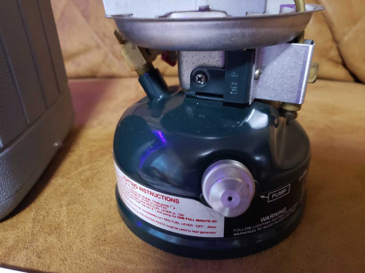 Coleman MODEL 508 STOVE シングルバーナー ケース付 Coleman MODEL 508 STOVE シングルバーナー（ケース付） Coleman公式