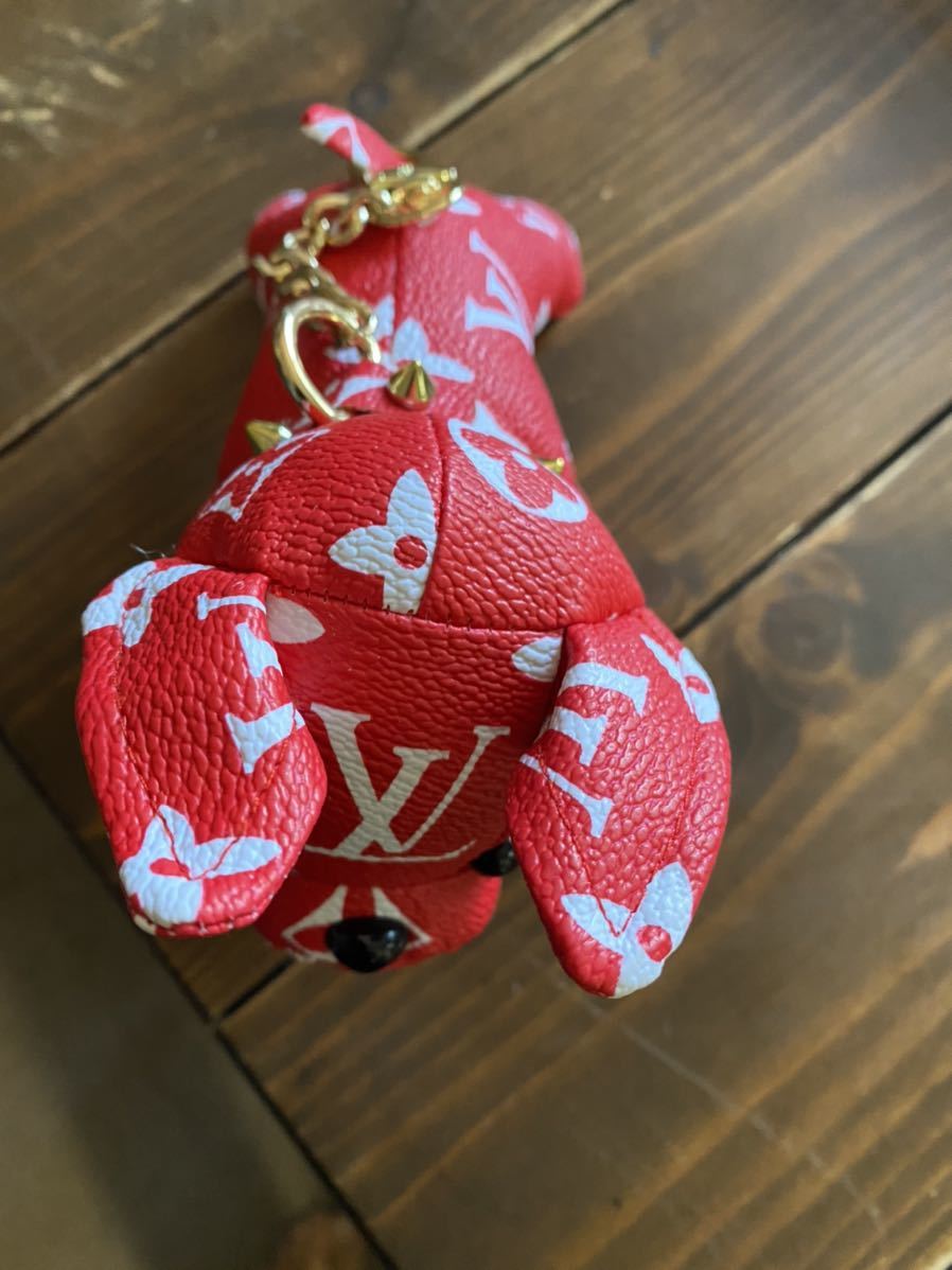 ぬいぐるみキーホルダー ヴィトン ぬいぐるみ 犬 lvロゴ ぬいぐるみ
