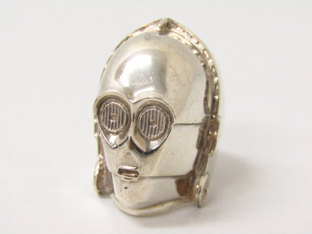 JAP工房×スターウォーズ C-3PO Silver925 リング 指輪 SIZE:20号