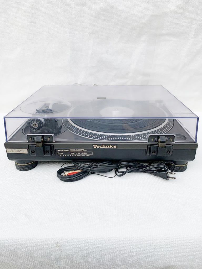 Technics　テクニクス　ターンテーブル　SL-1200MK3　レコードプレイヤー　動作確認済_10