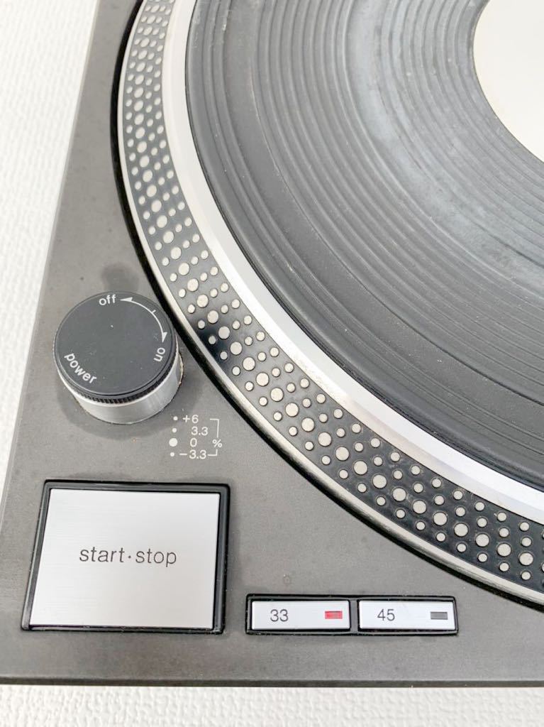 Technics　テクニクス　ターンテーブル　SL-1200MK3　レコードプレイヤー　動作確認済_4