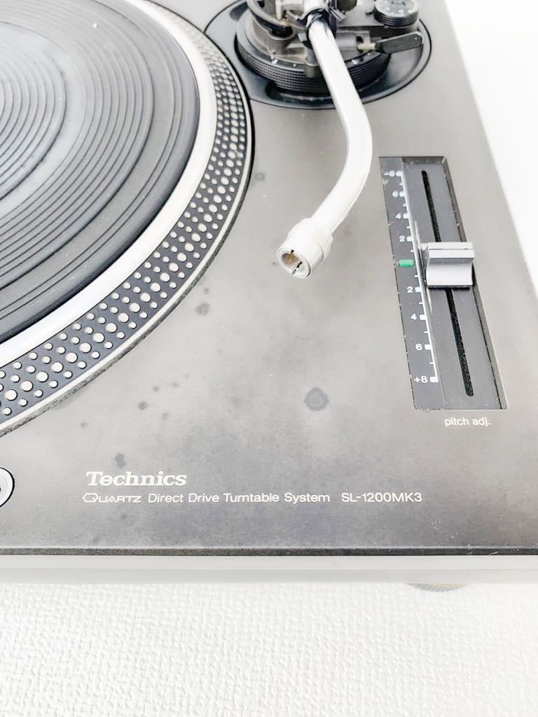 Technics　テクニクス　ターンテーブル　SL-1200MK3　レコードプレイヤー　動作確認済_5