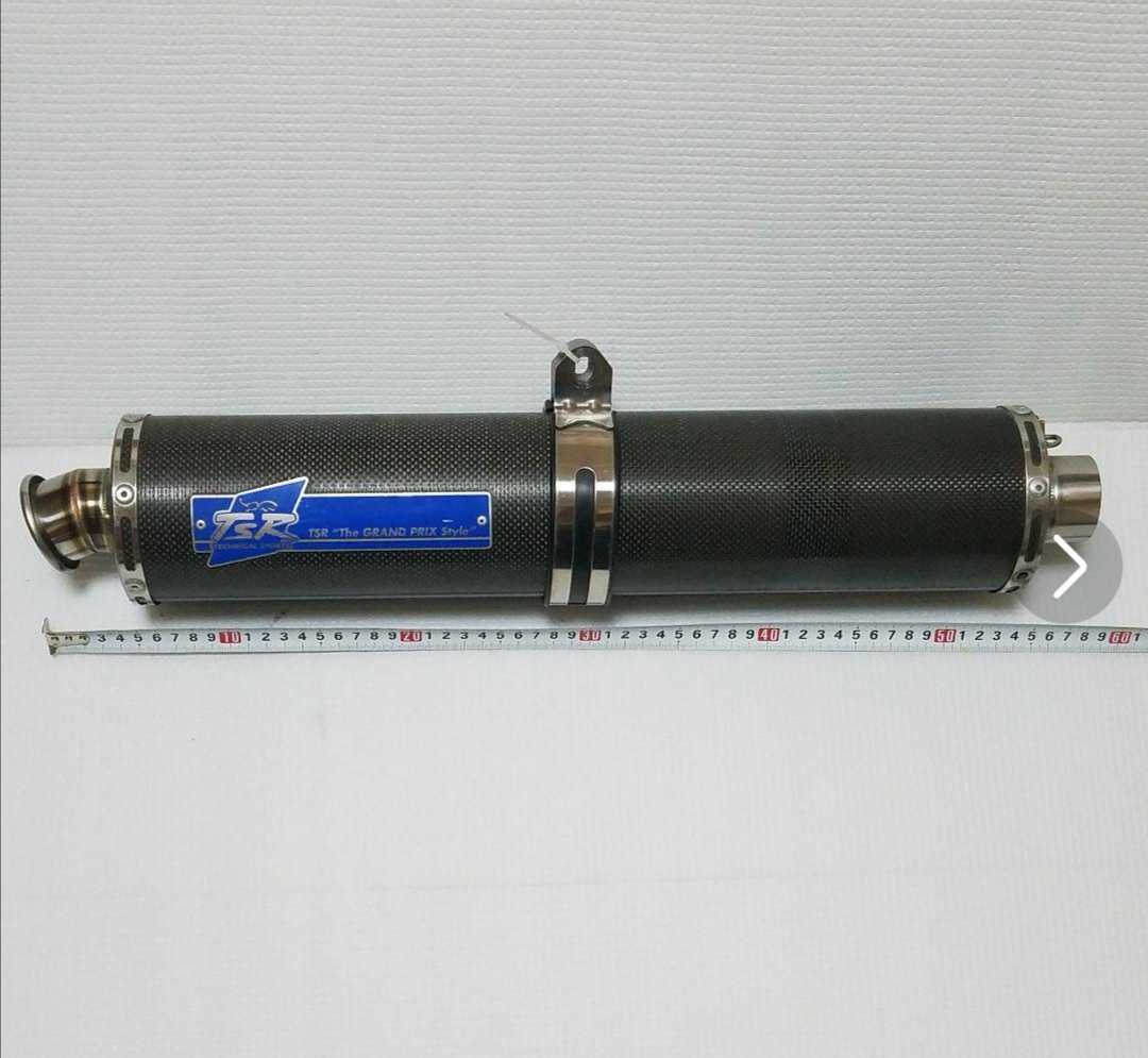 mc22 TSR カーボンサイレンサー マフラー スリップオン TSR カーボン スリップオンマフラー サイレンサー CBR250RR MC22 TSR