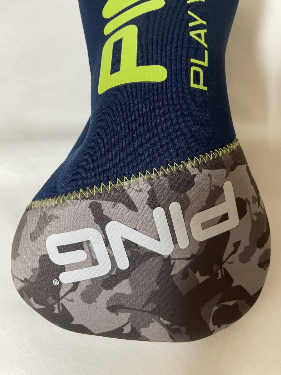 稀少廃盤品★PING ピン カモ ドライバー用ヘッドカバー ネイビー 日本正規品★_8