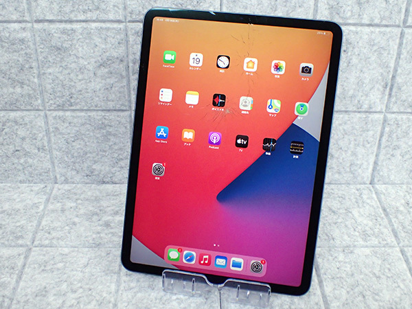 画面割れ iPad Pro 11インチ 第2世代 128GB Wi-Fiモデル Apple iPad
