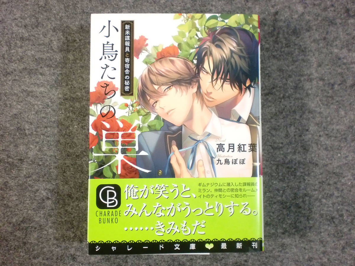 B 7月発行 Bl文庫 高月紅葉 小鳥たちの巣 新米諜報員と寄宿舎の秘密 1 4004 文庫 売買されたオークション情報 Yahooの商品情報をアーカイブ公開 オークファン Aucfan Com