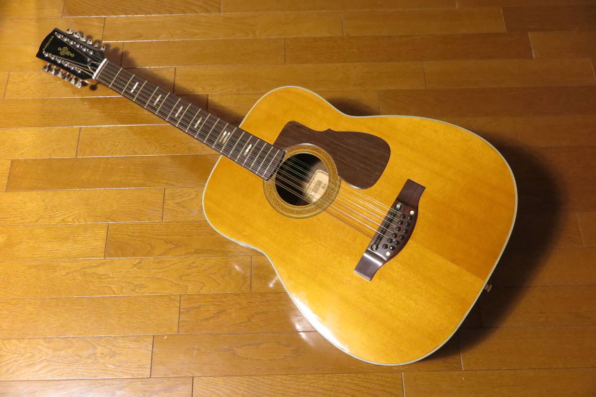 高品質，正規品 良音 kasuga W-160 12弦アコースティックギター 1969年製 ビンテージ 斉藤和義(その他)｜売買されたオークション情報、yahooの商品情報をアーカイブ公開 - オークファン 本体