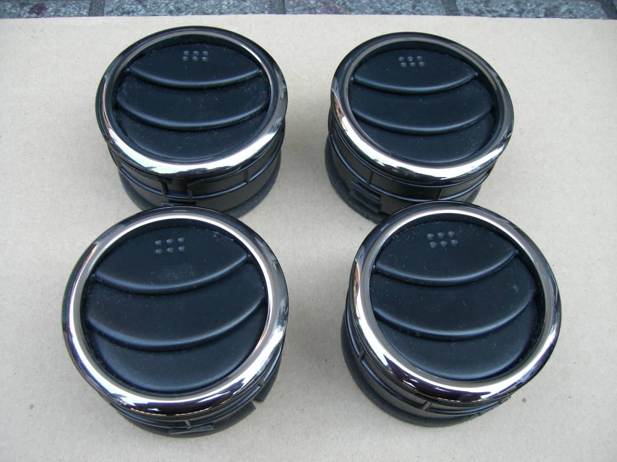 ☆ラパンHE21S メッキリングエアコン吹き出し口　４個☆_2