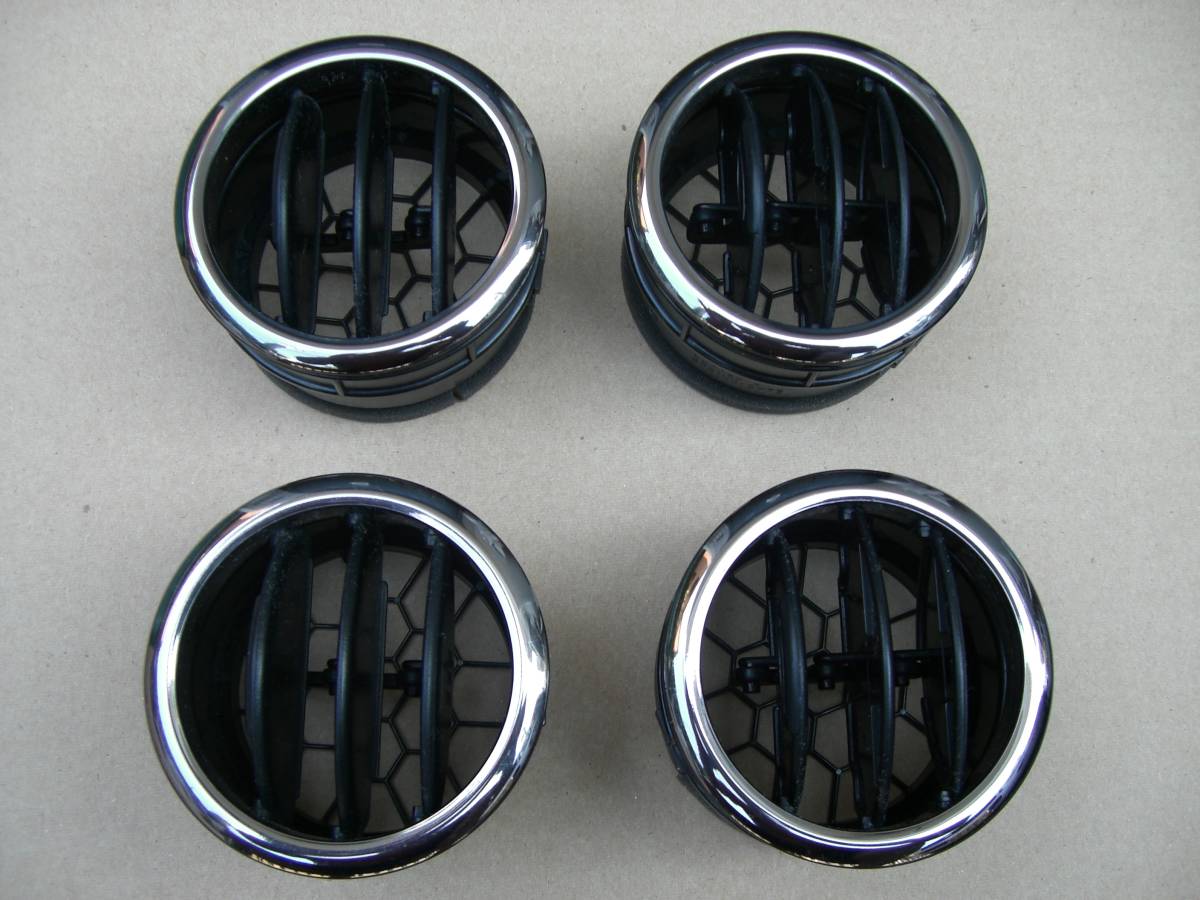 ☆ラパンHE21S メッキリングエアコン吹き出し口　４個☆_3