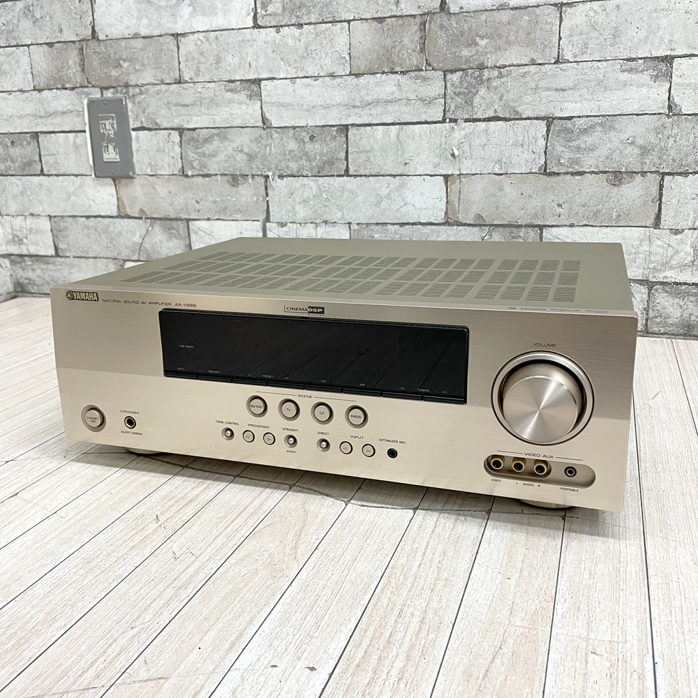 ヤマハ YAMAHA AVアンプ AX-V565 ゴールド 7.1ch対応 オーディオ 生産