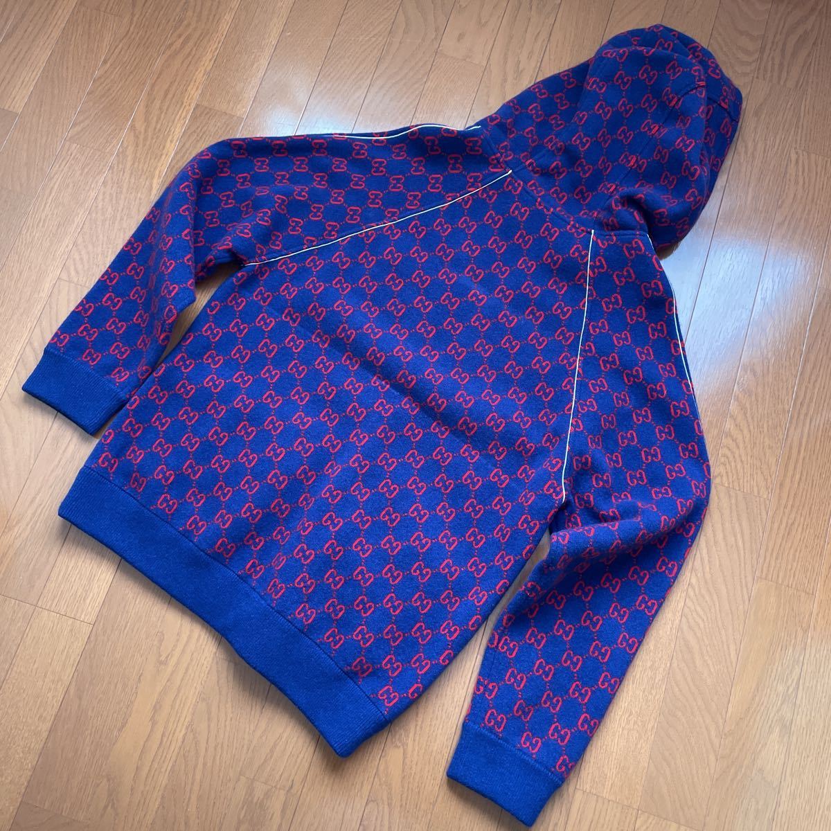 美品！グッチGUCCI◇20SS/GG WOOL BOMBER JACKET/ウールボンバー