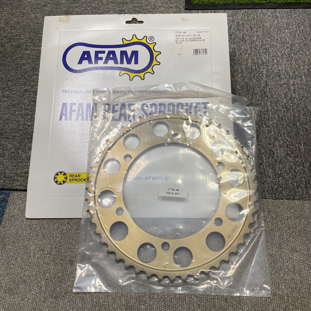 AFAM アファーム リヤスプロケット ZRX1100 GPZ900R ZEPHYR1100 AFAM アファーム リヤスプロケット ZRX1100 GPZ900R ZEPHYR1100