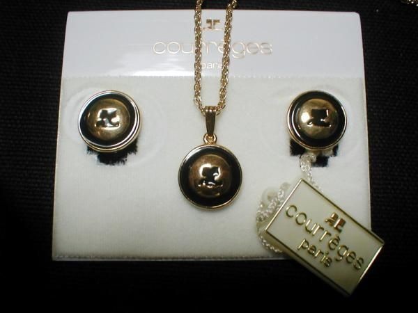 □即決新品□クレージュ ネックレス&イヤリングセット□a - 2026年最新 