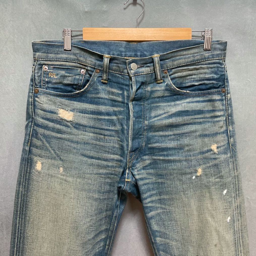 アメリカ製 RRL JAPAN WOVEN SELVEDGE ダブルアールエル  