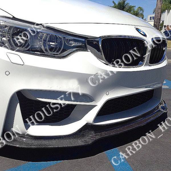 ☆BMW F80 M3 F82 M4 カーボン フロント リップ スポイラー V型 【公式