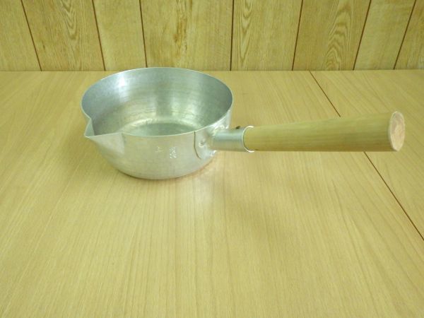 □京都 有次 上 雪平鍋 ゆきひら鍋 片手鍋 直径約22cm 調理