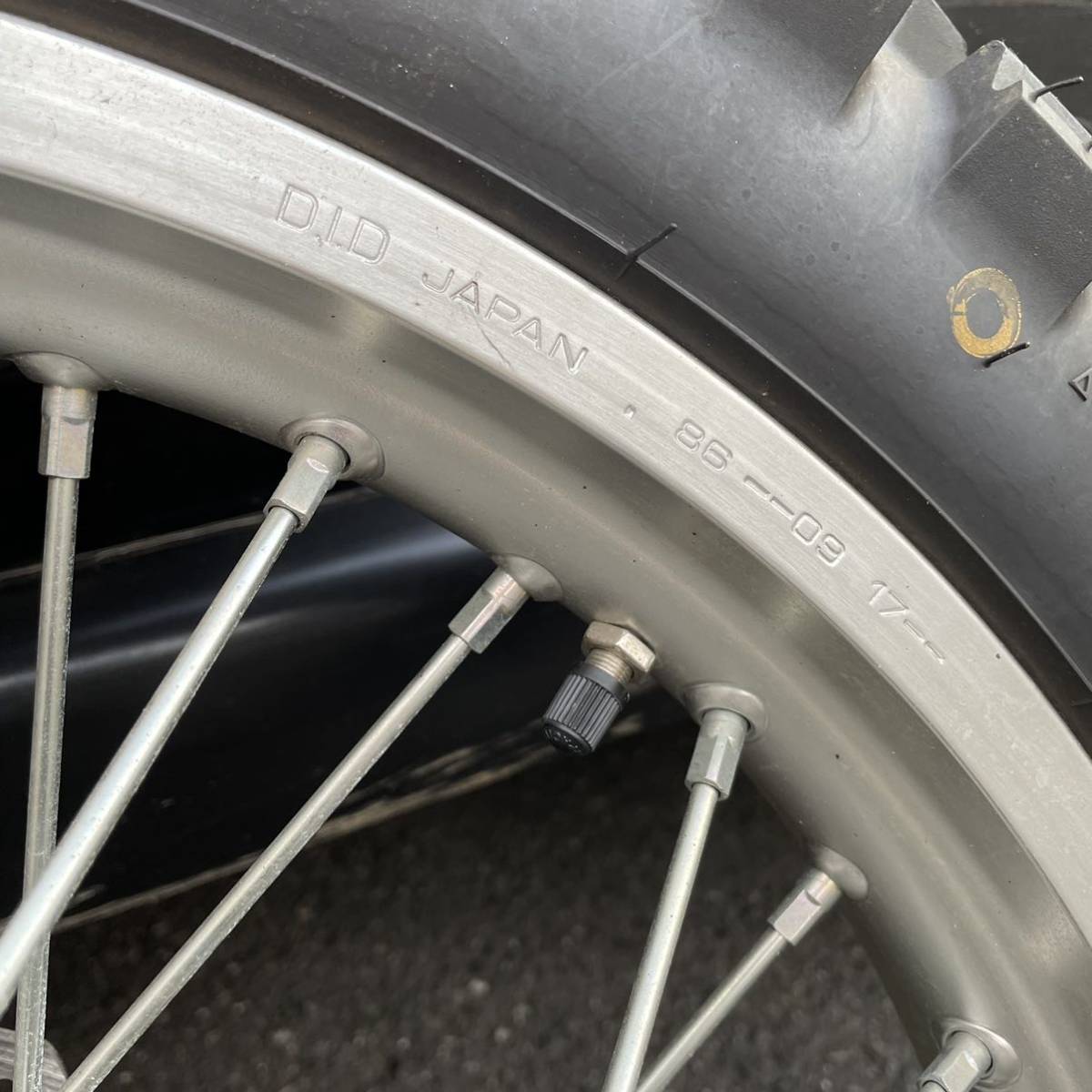 即決】WR250R 純正ホイール 前後セット WR250Xにポン付け可能 【公式通販】