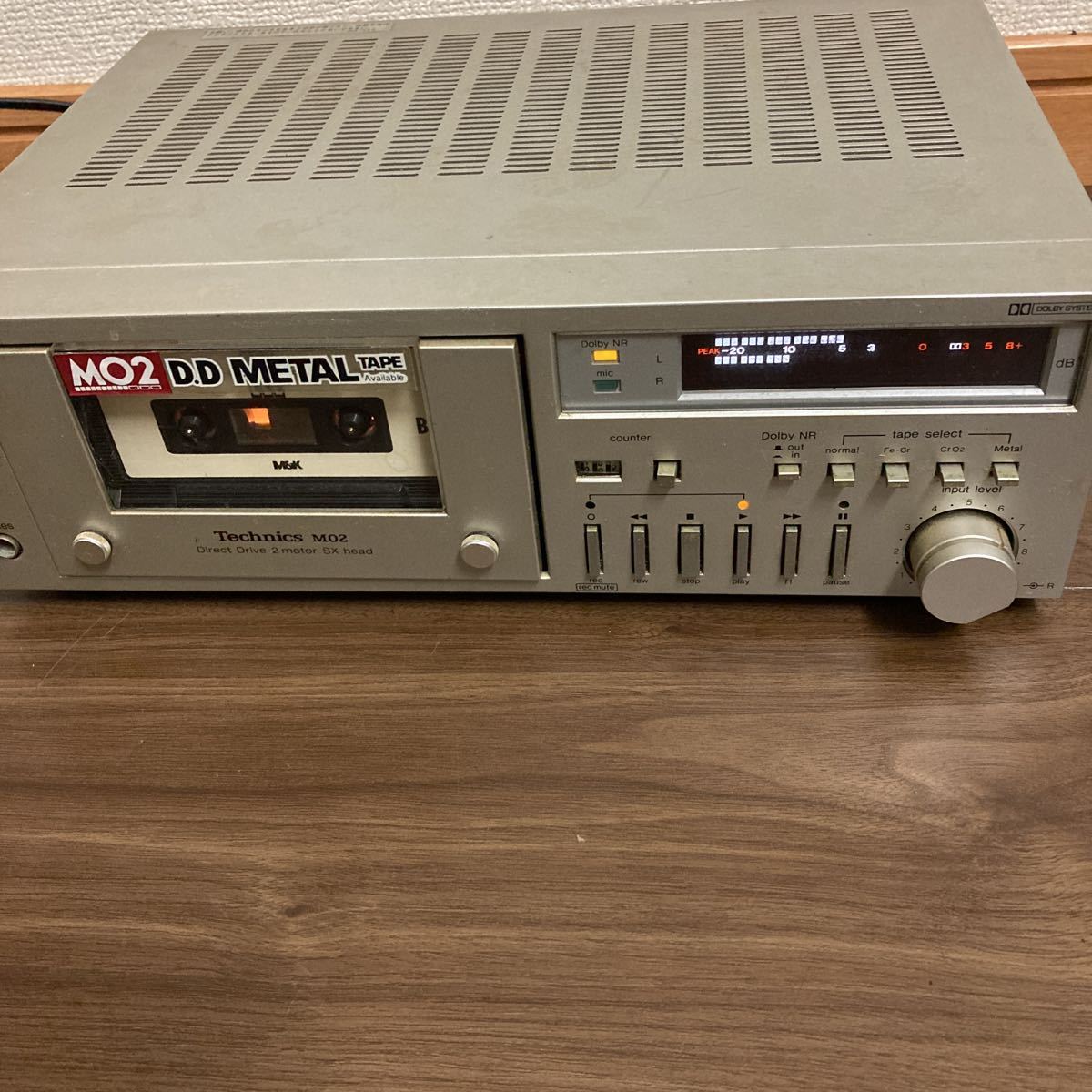 希少✨Technics RS-M02 ステレオカセットデッキ 再生確認済 Yahoo