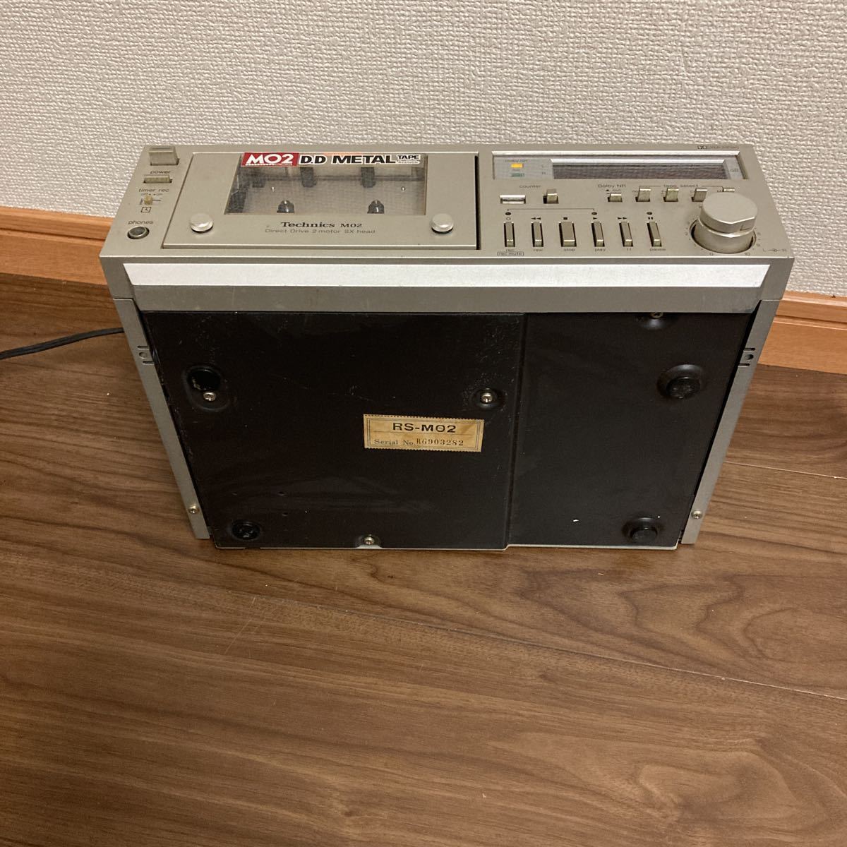 希少✨Technics RS-M02 ステレオカセットデッキ 再生確認済 Yahoo