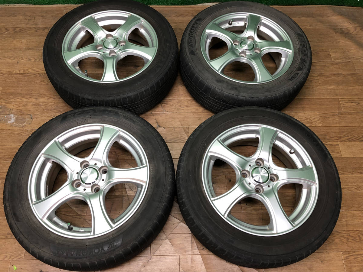 バイオレント VIOLENTO 15インチアルミホイール4本セット 185/60R15 