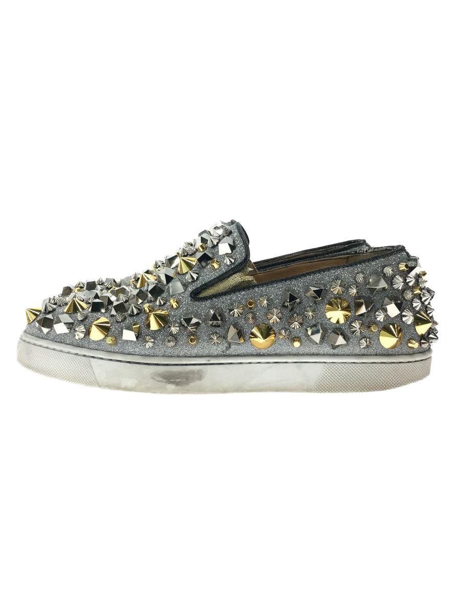 Christian Louboutin SO FULL BOAT/FLAT CALFGLITTER/SILVER/MULTI