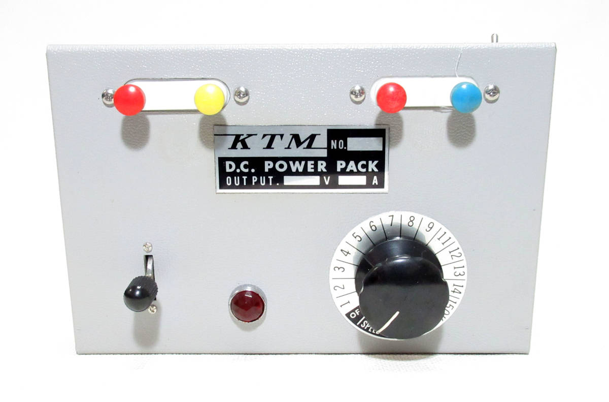 高出力PWM制御 12V 5A カツミ KTM KP-23型 DC パワーパック改造 